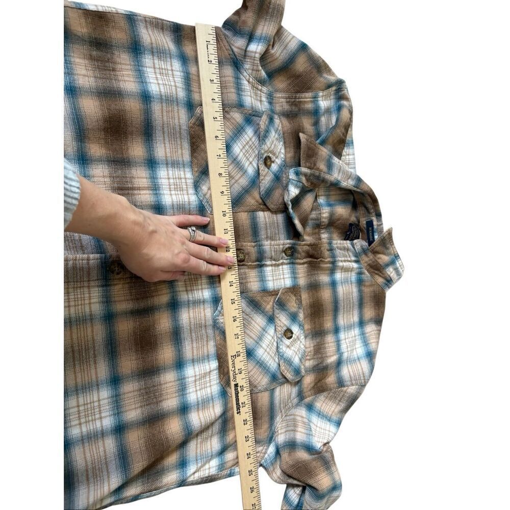 Pendleton Burnside Flannel Button Down Shirt Plai… - image 6